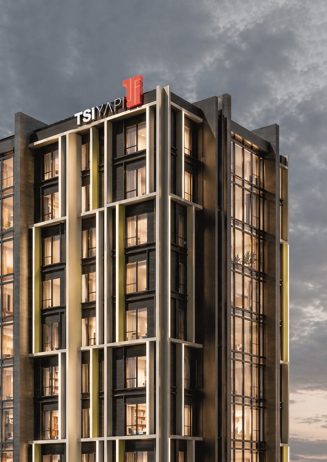 TSİ Comfort Göztepe dış cephe detayı
