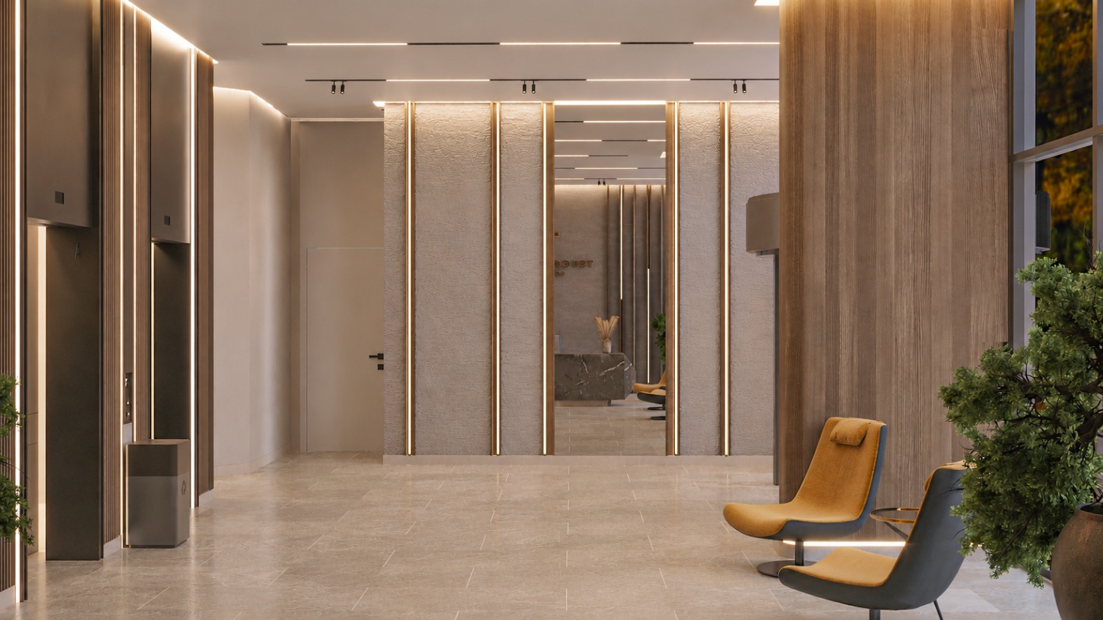 TSİ Comfort Göztepe asansör holü